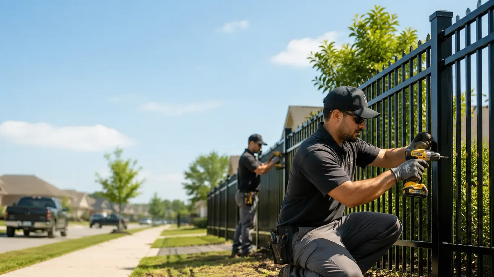 Metal Fence Installation in Saint Paris, OH